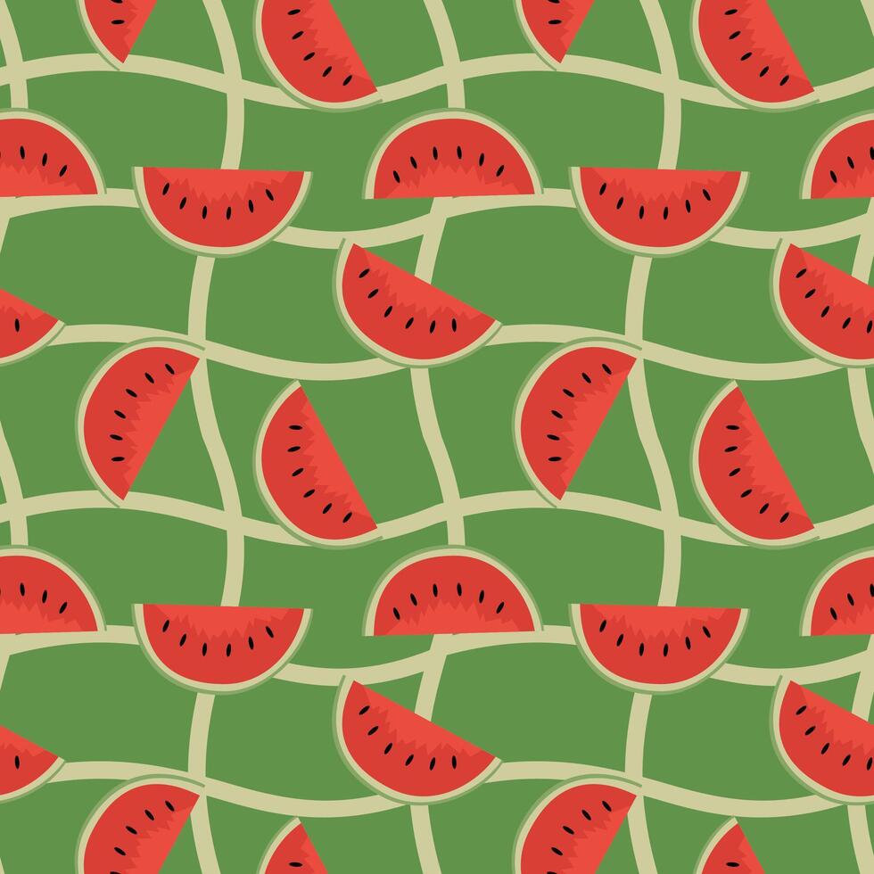 a seamless pattern of red fruits. Suitable for tablecloths, children's clothes or book covers vector