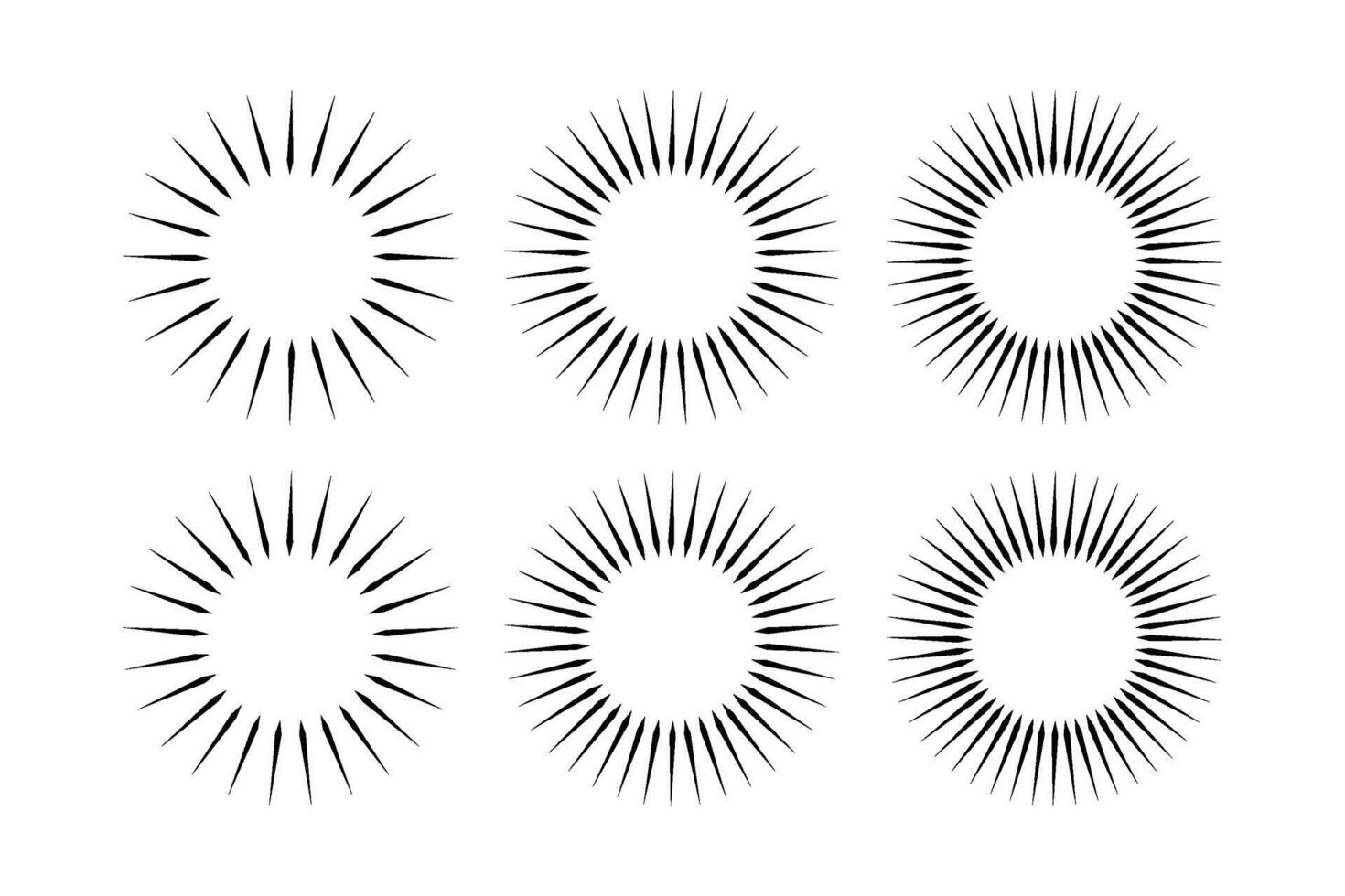 Abstract Sparkle Shape Symbol Sign pictogram symbol visual illustration Set vector