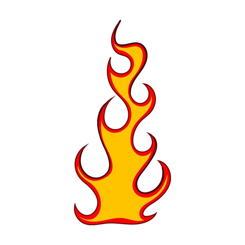 collection of flaming racing flames 48774079 Vector Art at