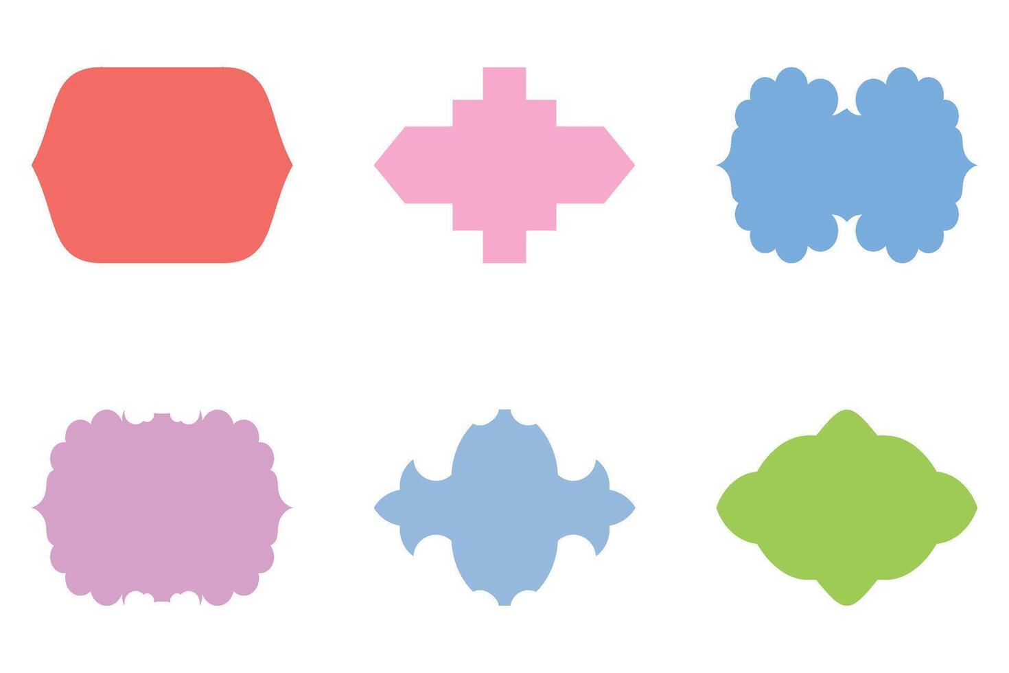 Islamic Emblem Design Glyph silhouettes Design pictogram symbol visual illustration Colerful vector