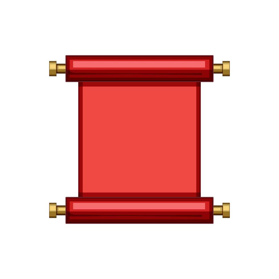 china chinese scroll cartoon illustration vector