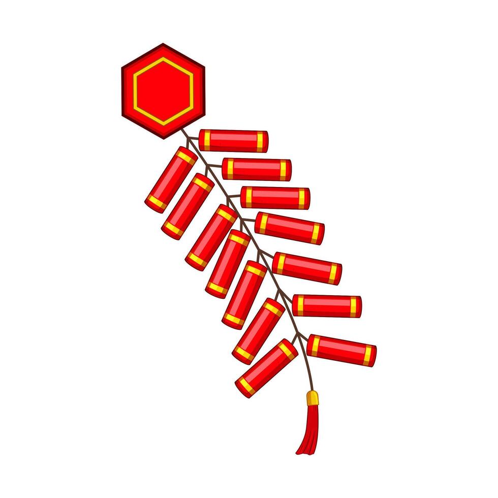 china chinese firecracker cartoon illustration vector