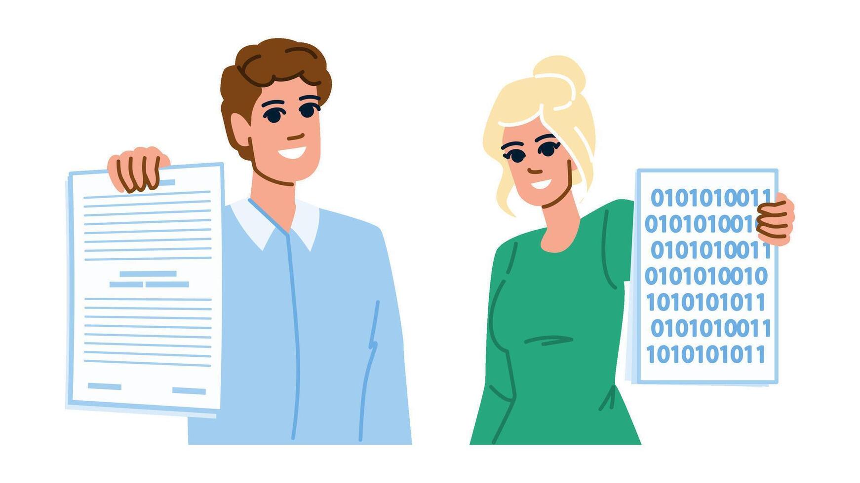 online digitalization business vector