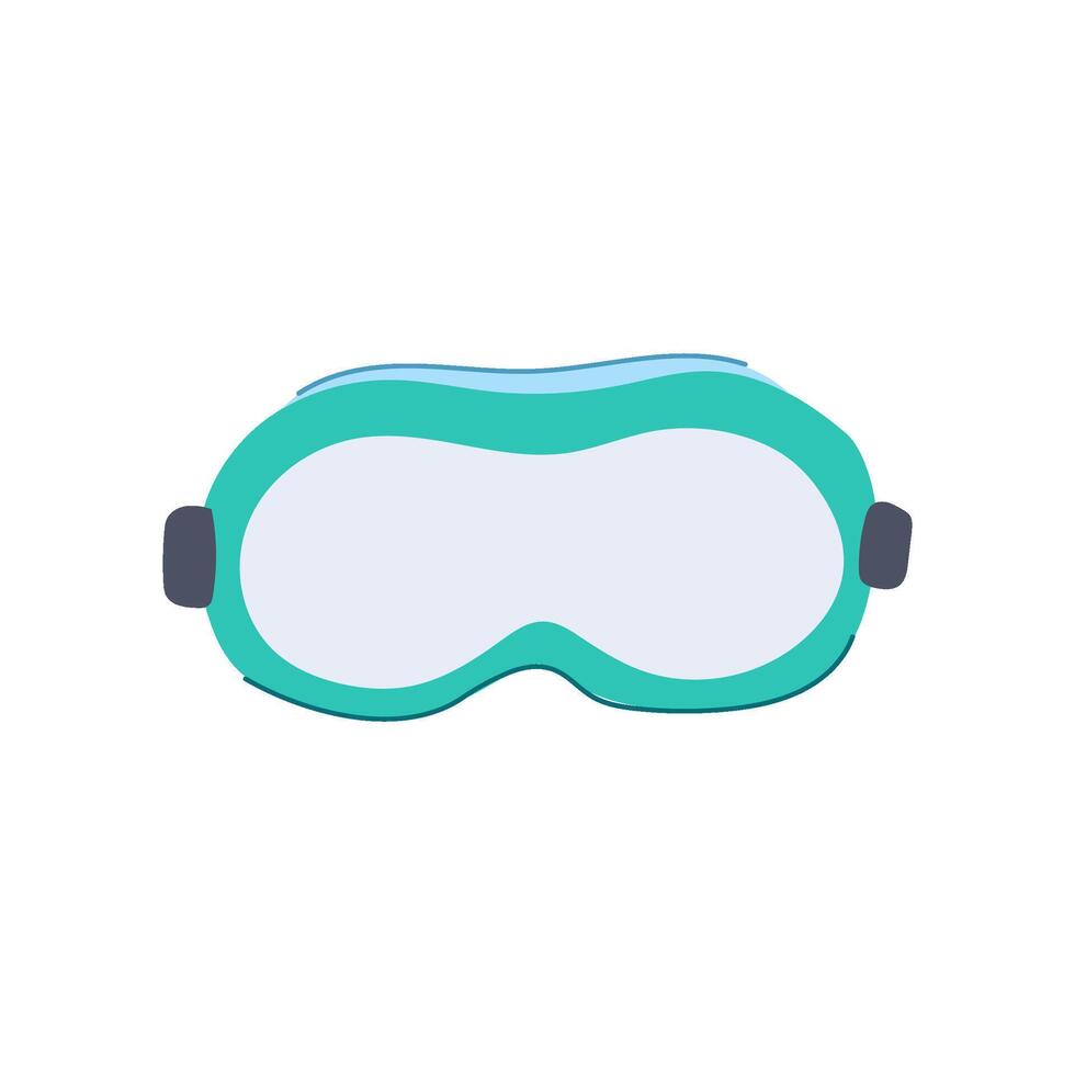 wear safety goggles cartoon illustration 44795125 Vector Art at Vecteezy