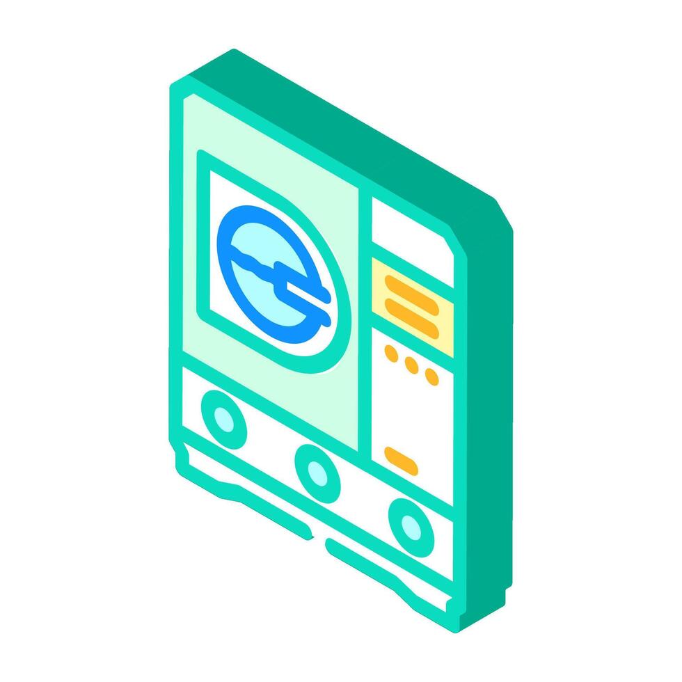 environmental cleaning isometric icon illustration vector