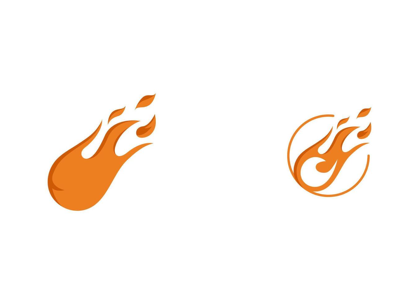 meteor logo stock illustration design vector
