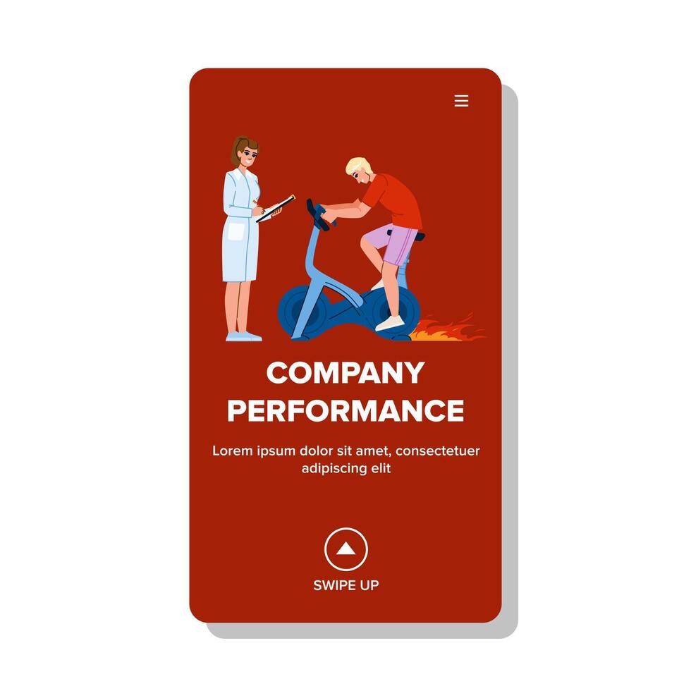 efficiency company performance vector