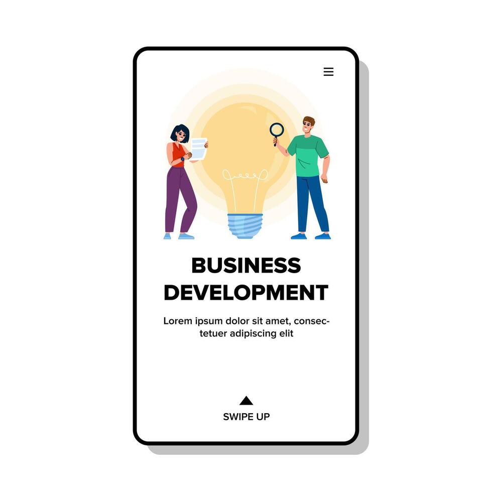 innovation business development vector