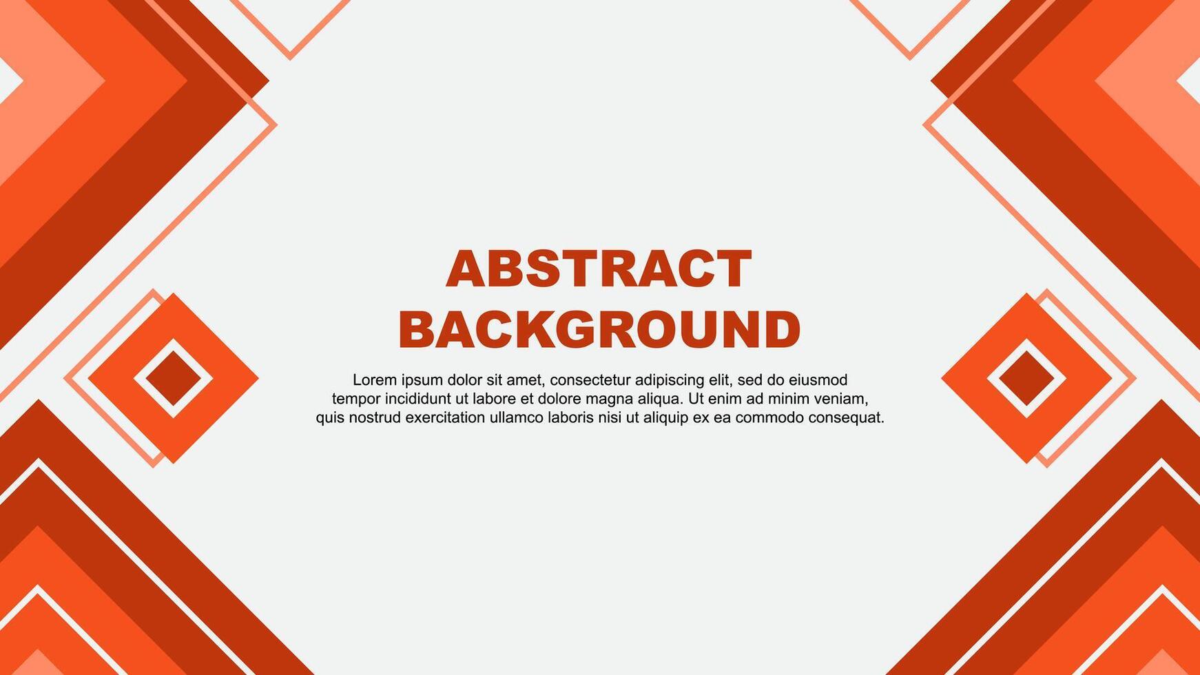 Abstract Deep Orange Background Design Template. Abstract Banner Wallpaper Illustration. Abstract Deep Orange Background vector