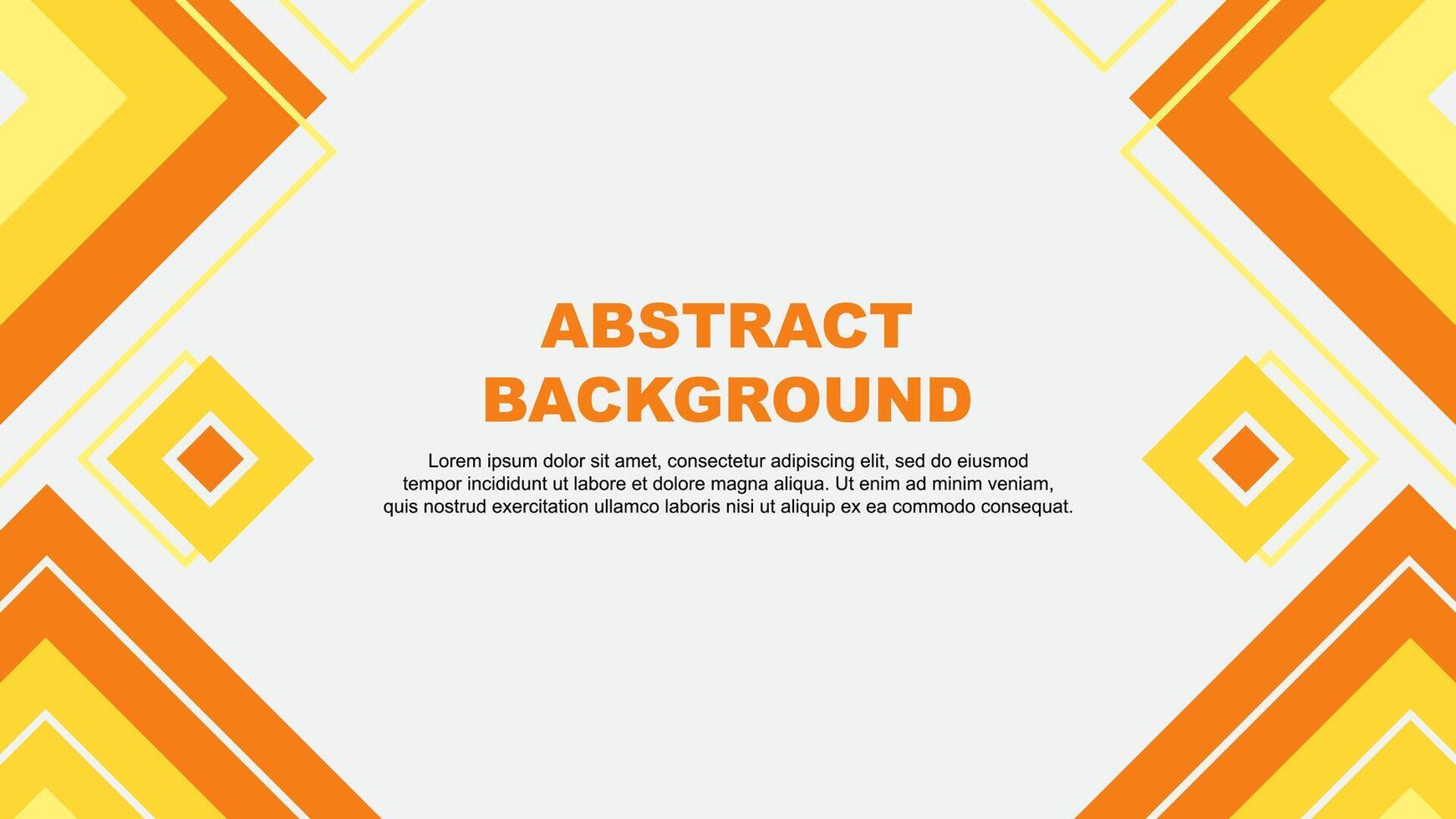Abstract Yellow Background Design Template. Abstract Banner Wallpaper Illustration. Abstract Yellow Background vector