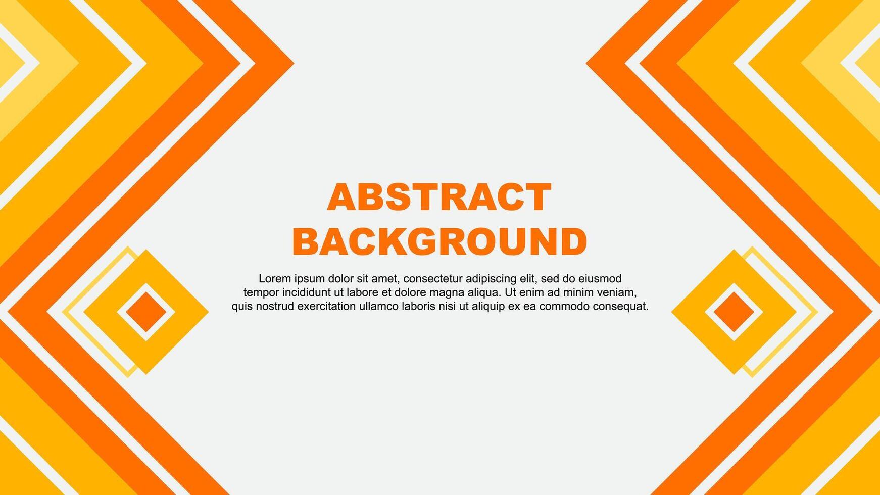Abstract Amber Yellow Background Design Template. Abstract Banner Wallpaper Illustration. Abstract Amber Yellow Design vector