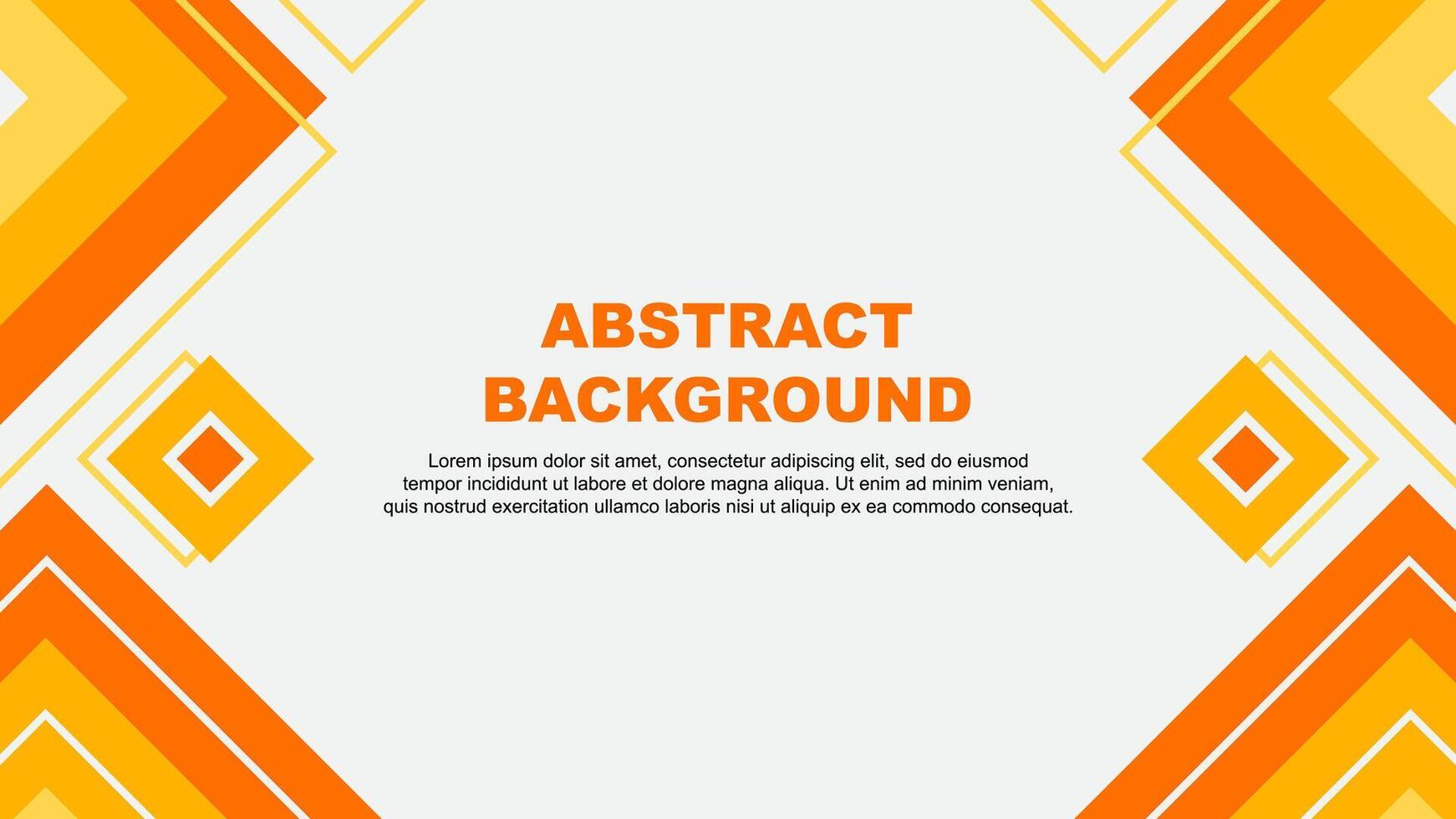 Abstract Amber Yellow Background Design Template. Abstract Banner Wallpaper Illustration. Abstract Amber Yellow Background vector