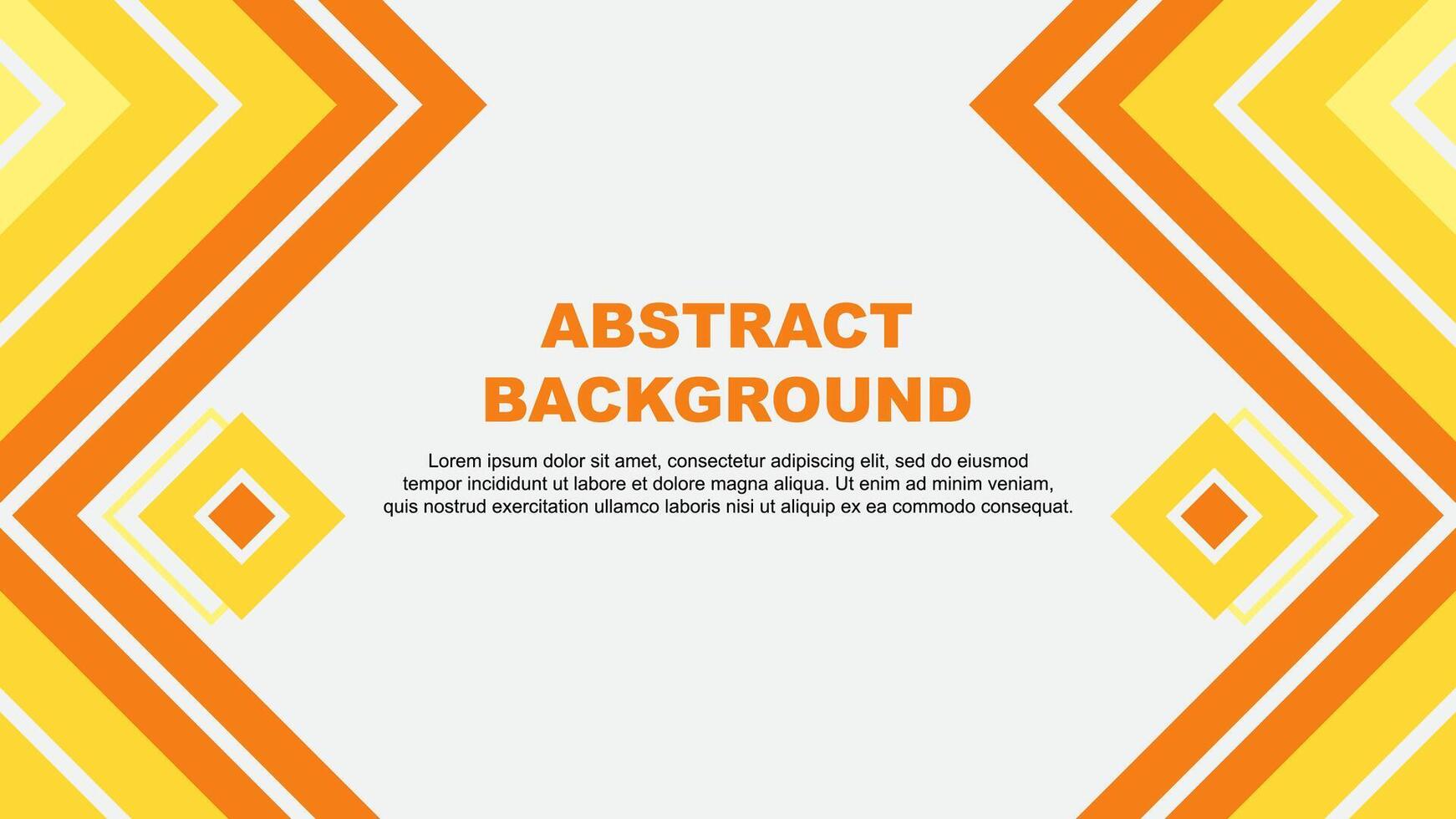 Abstract Yellow Background Design Template. Abstract Banner Wallpaper Illustration. Abstract Yellow Design vector