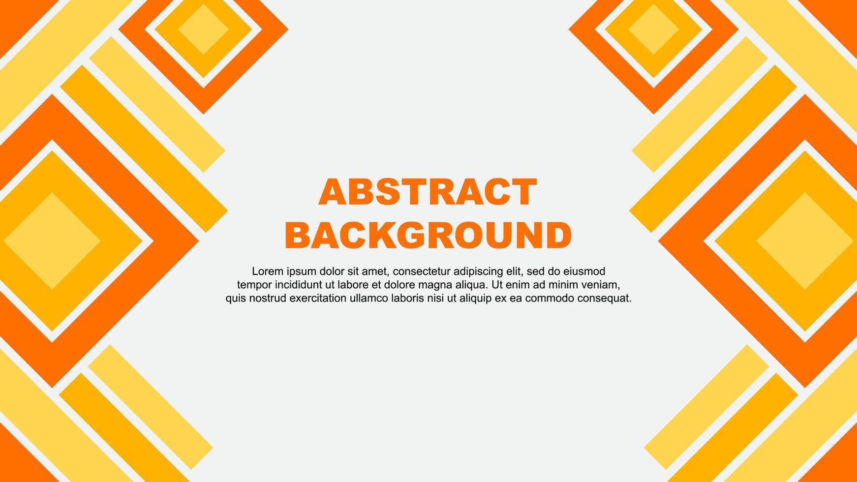 Abstract Amber Yellow Background Design Template. Abstract Banner Wallpaper Illustration. Abstract Amber Yellow vector