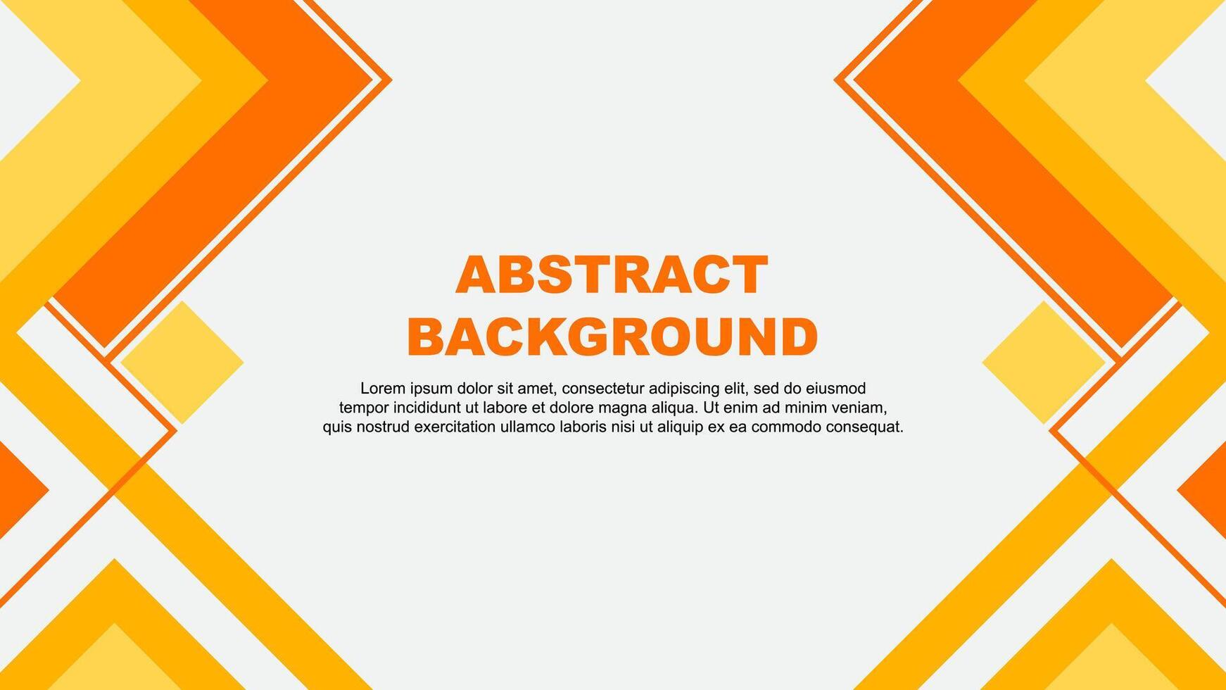 Abstract Amber Yellow Background Design Template. Abstract Banner Wallpaper Illustration. Abstract Amber Yellow Banner vector