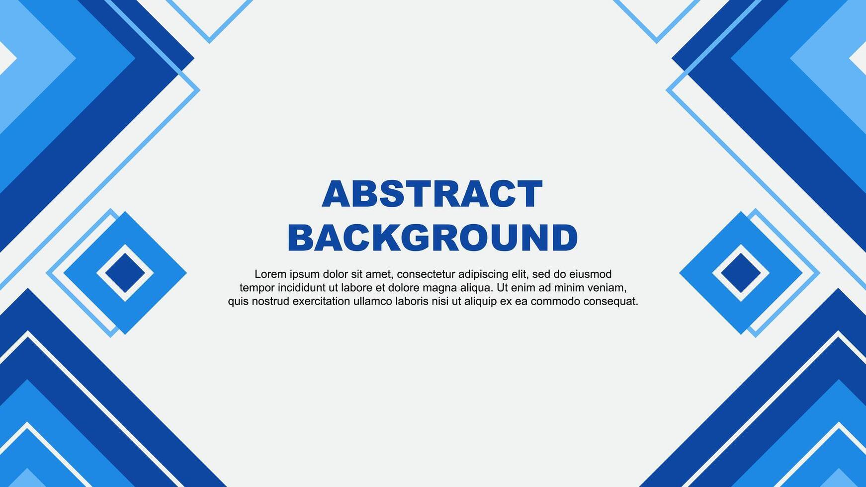 Abstract Blue Background Design Template. Abstract Banner Wallpaper Illustration. Abstract Blue Background vector