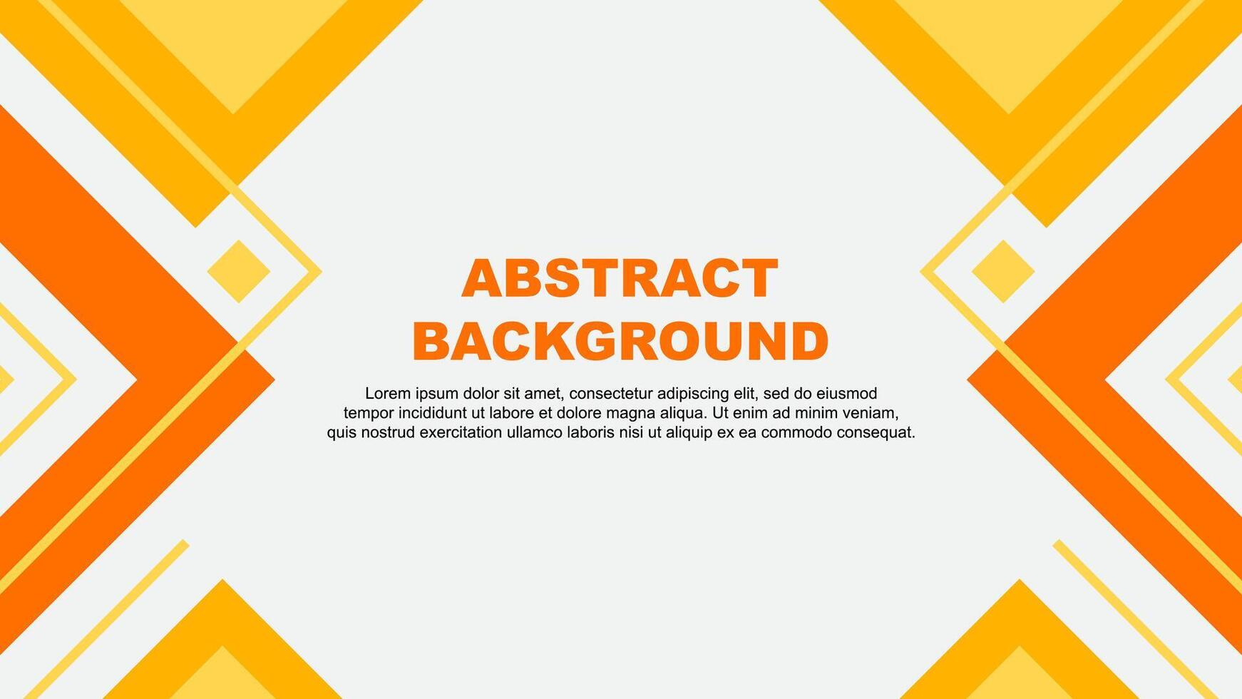 Abstract Amber Yellow Background Design Template. Abstract Banner Wallpaper Illustration. Abstract Amber Yellow Illustration vector