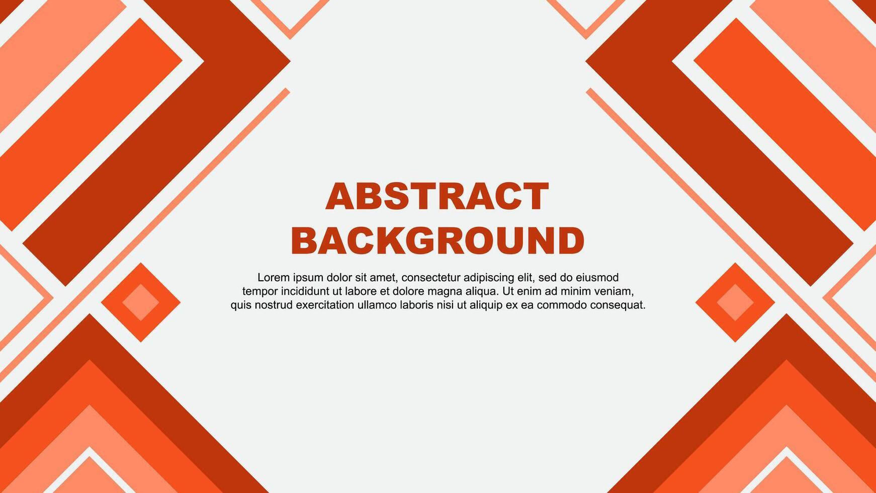 Abstract Deep Orange Background Design Template. Abstract Banner Wallpaper Illustration. Abstract Deep Orange Flag vector
