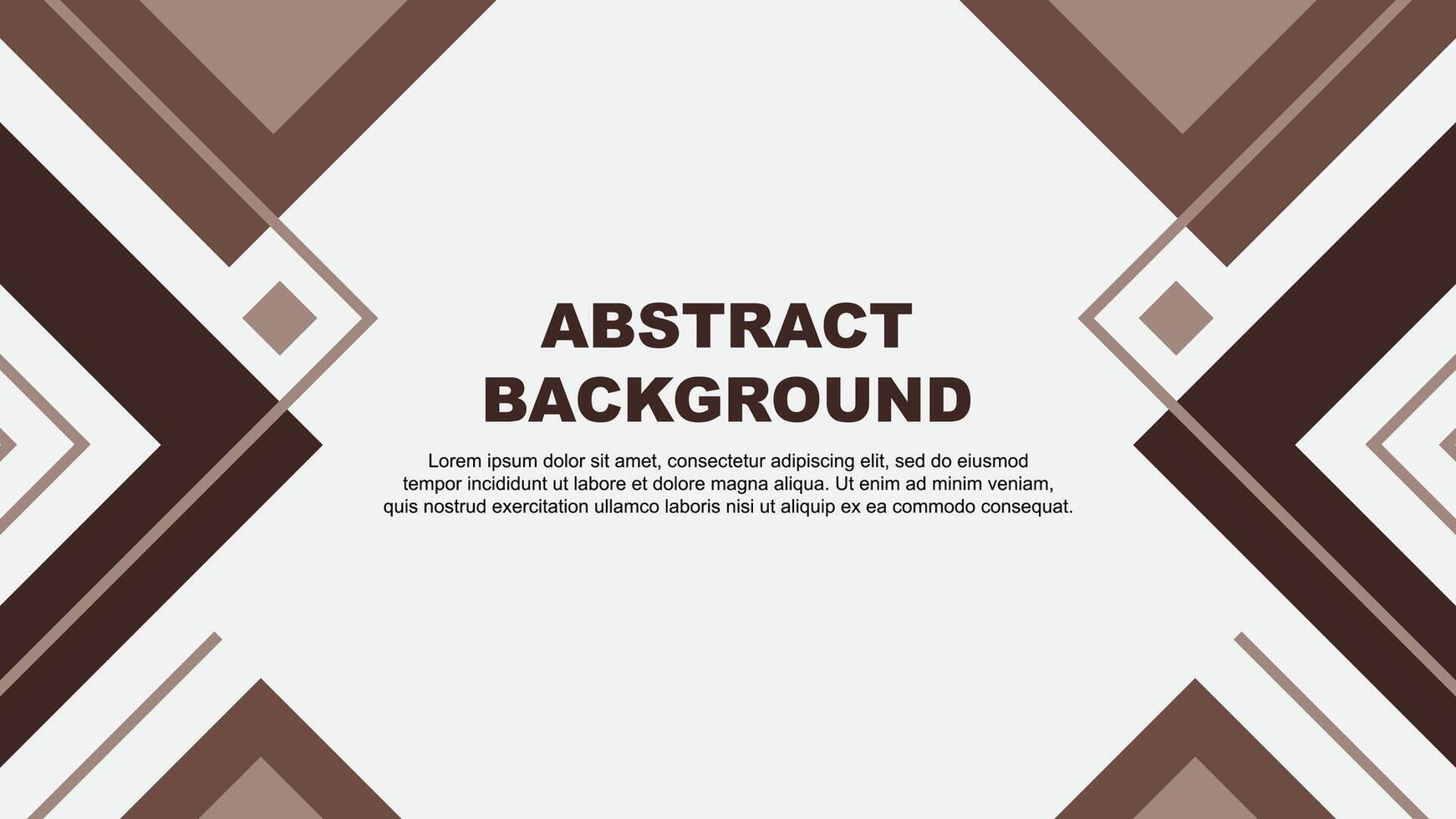 Abstract Brown Background Design Template. Abstract Banner Wallpaper Illustration. Abstract Brown Illustration vector