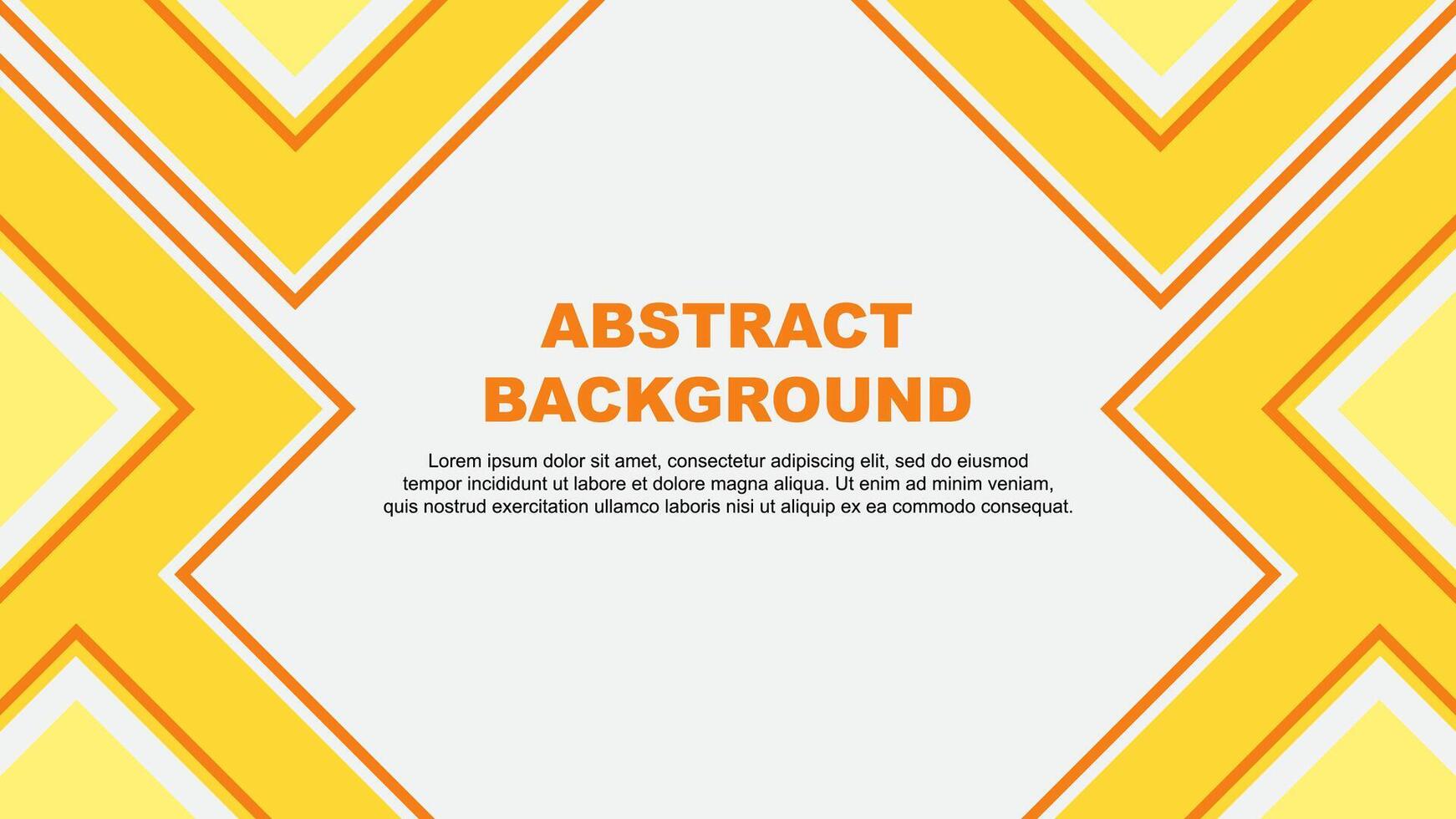 Abstract Yellow Background Design Template. Abstract Banner Wallpaper Illustration. Abstract Yellow vector