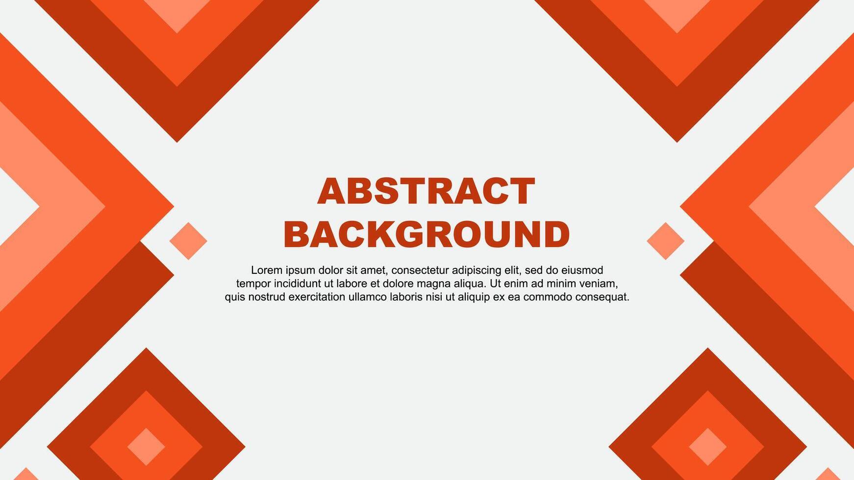 Abstract Deep Orange Background Design Template. Abstract Banner Wallpaper Illustration. Abstract Deep Orange Template vector