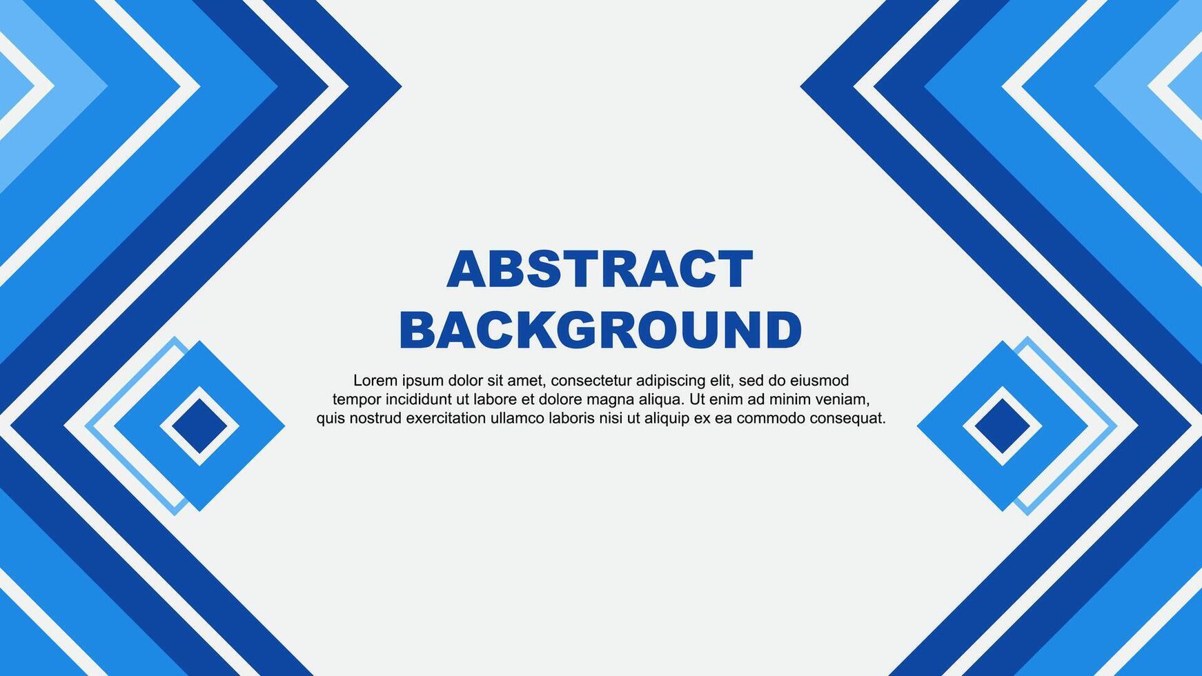 Abstract Blue Background Design Template. Abstract Banner Wallpaper Illustration. Abstract Blue Design vector