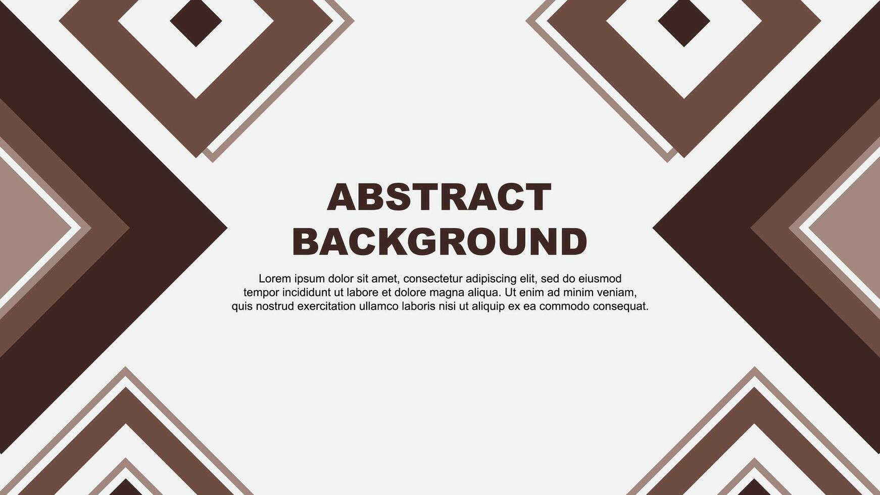 Abstract Brown Background Design Template. Abstract Banner Wallpaper Illustration. Abstract Brown Independence Day vector