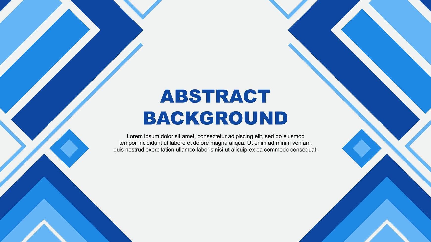 Abstract Blue Background Design Template. Abstract Banner Wallpaper Illustration. Abstract Blue Flag vector