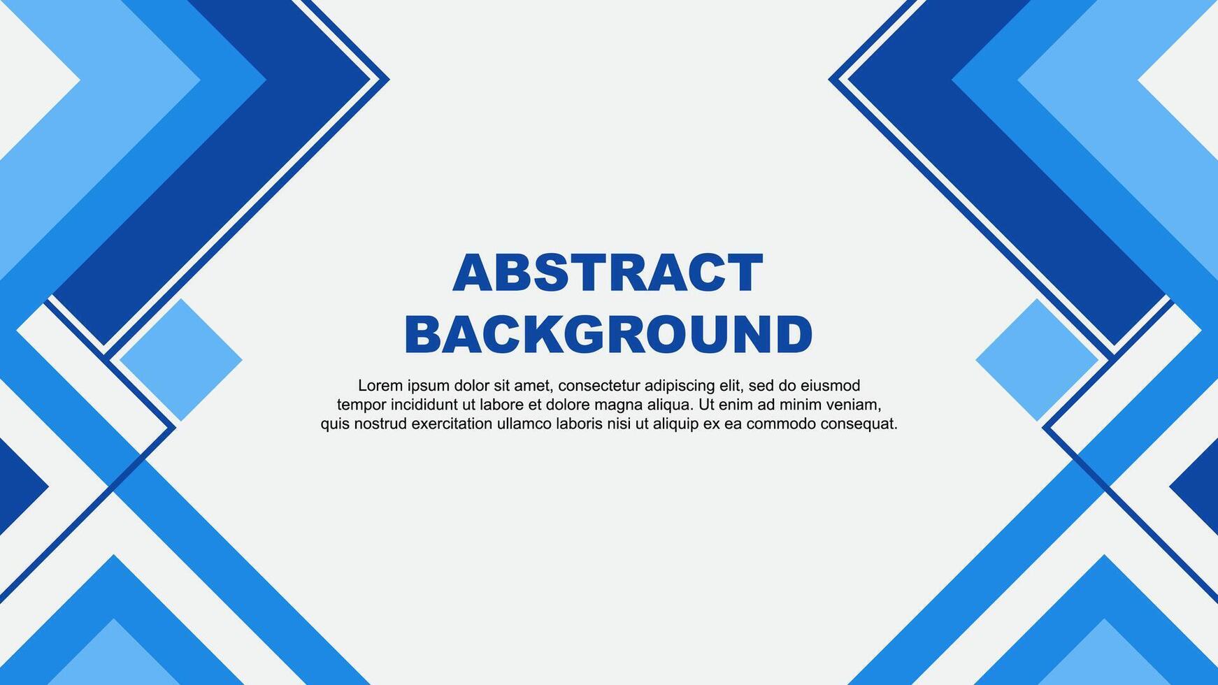 Abstract Blue Background Design Template. Abstract Banner Wallpaper Illustration. Abstract Blue Banner vector