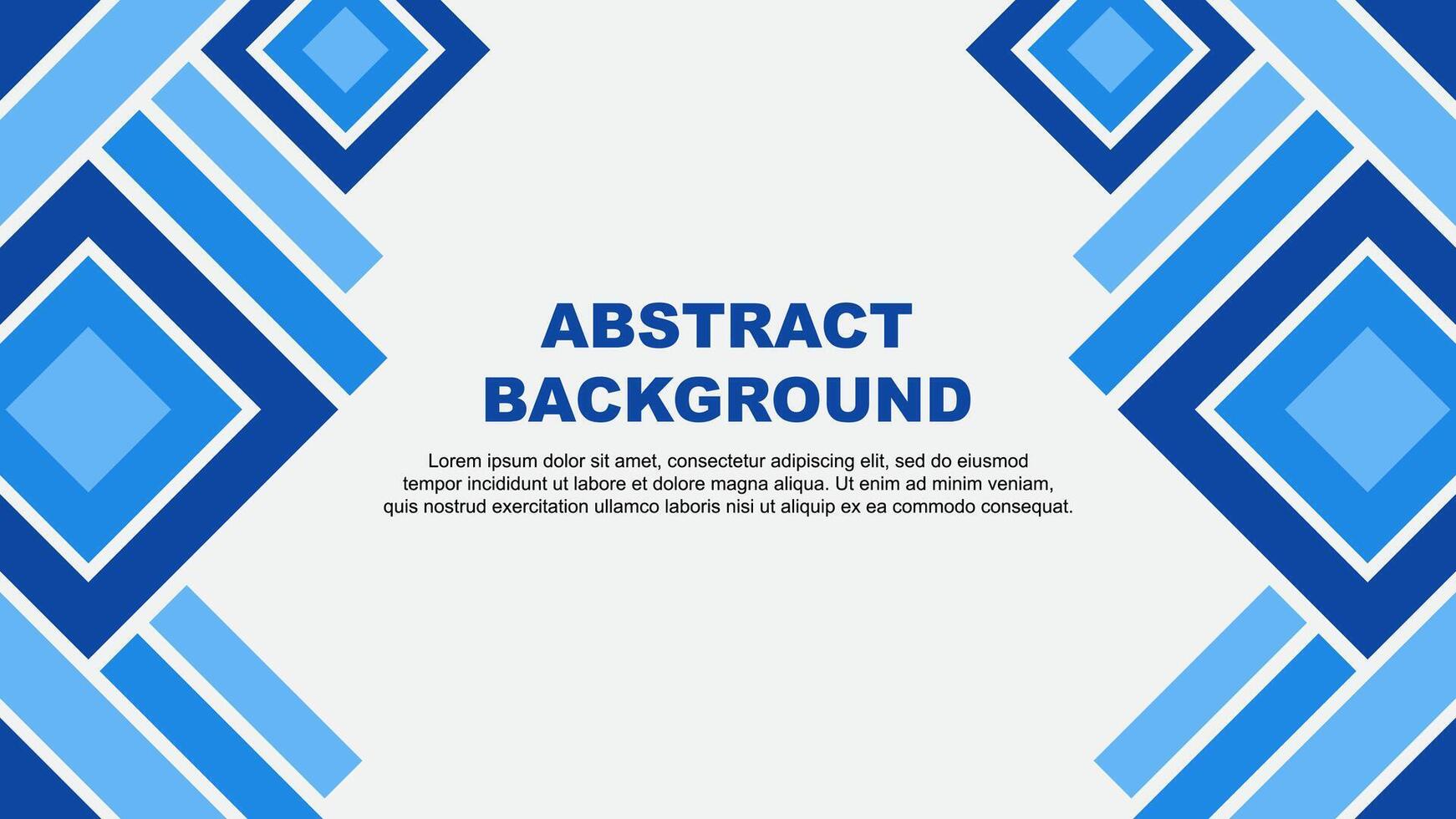 Abstract Blue Background Design Template. Abstract Banner Wallpaper Illustration. Abstract Blue vector