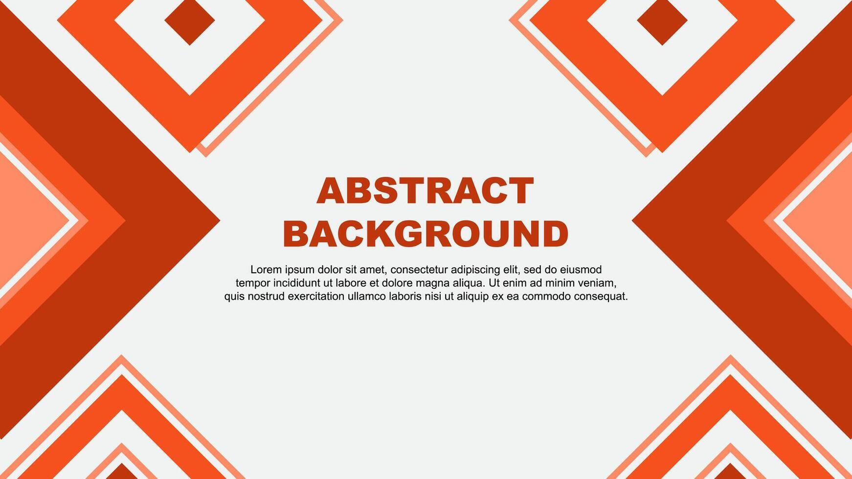 Abstract Deep Orange Background Design Template. Abstract Banner Wallpaper Illustration. Abstract Deep Orange Independence Day vector