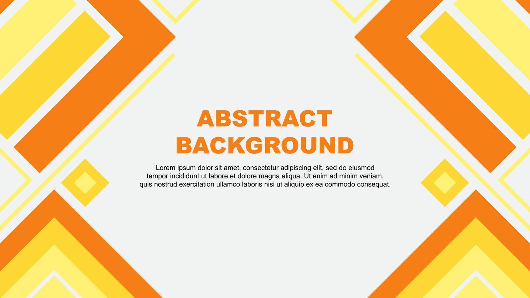 Abstract Yellow Background Design Template. Abstract Banner Wallpaper Illustration. Abstract Yellow Flag vector
