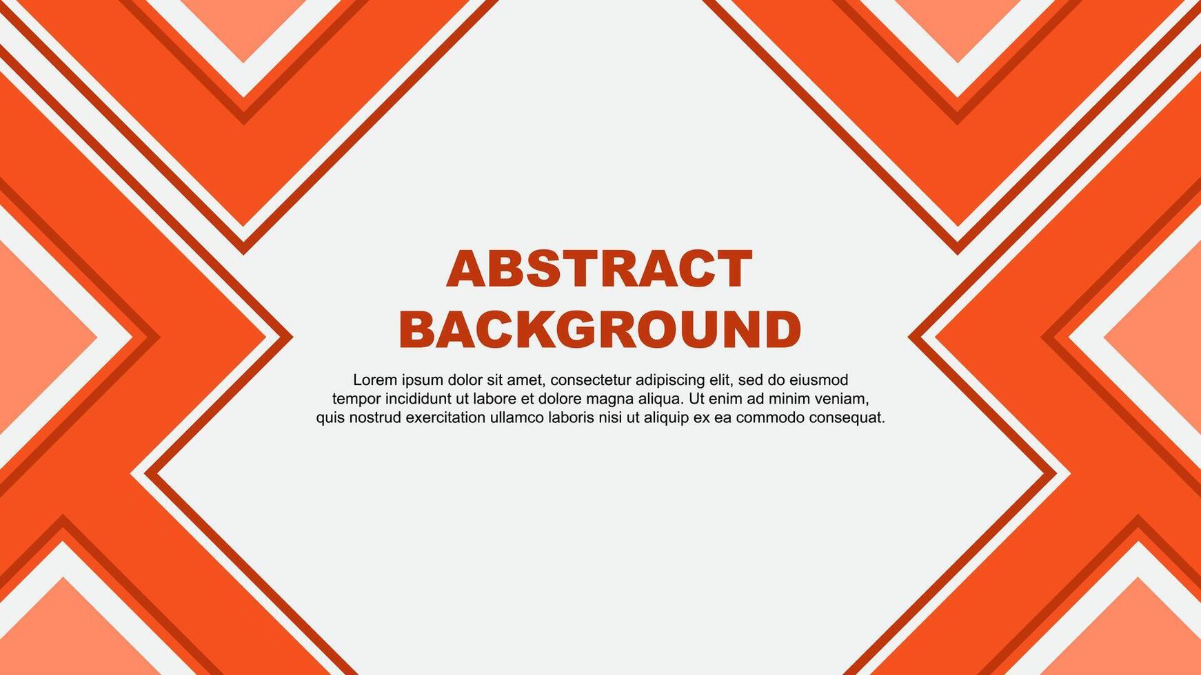 Abstract Deep Orange Background Design Template. Abstract Banner Wallpaper Illustration. Abstract Deep Orange vector