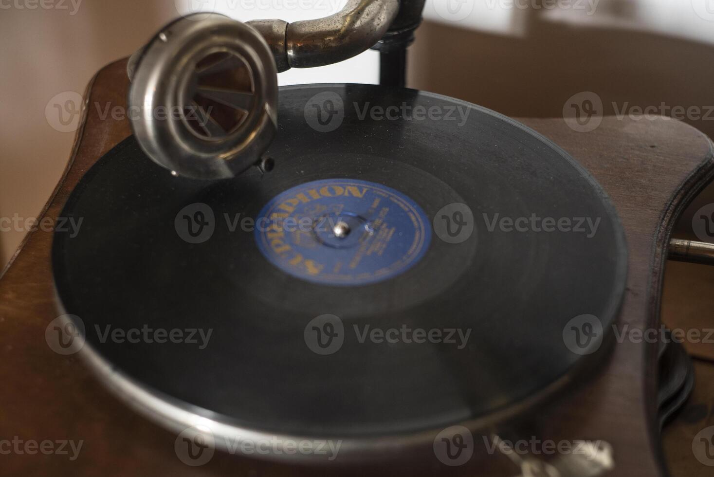 Detail of a Gramophone 2 photo