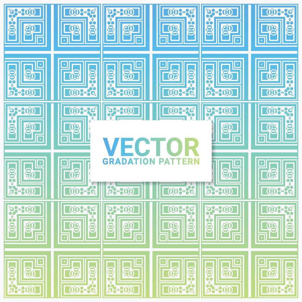 fondo de diseño de patrón de ornamento de gradación vector