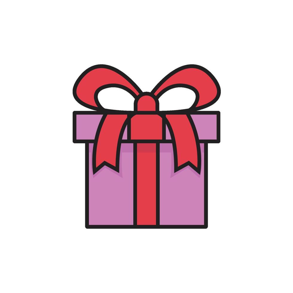 gift icon logo vector