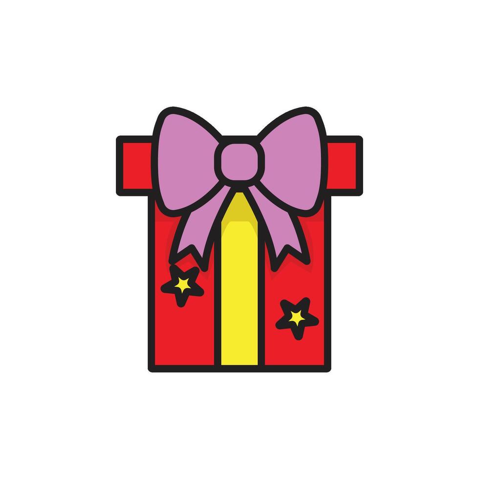 gift icon logo vector