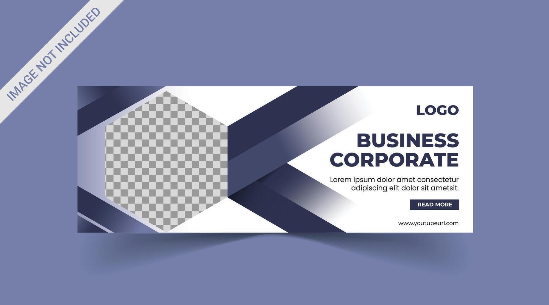Marketing Social media cover banner, social media post, web banner, template vector