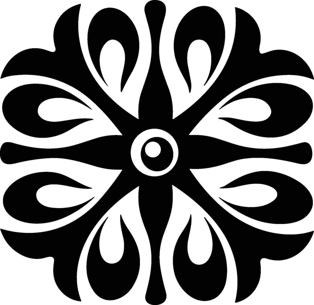 Floral Ornament Collection for Creative Projects vector