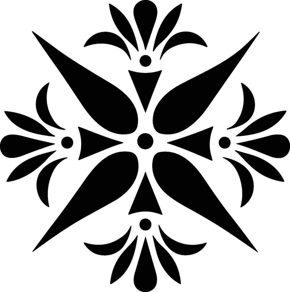 Floral Ornament Collection for Creative Projects vector