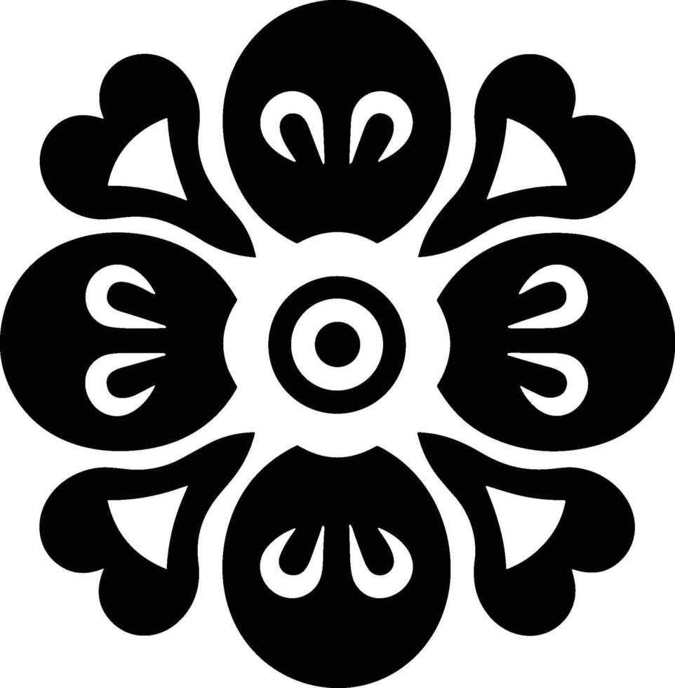 Floral Ornament Collection for Creative Projects vector
