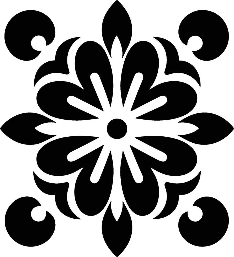 Floral Ornament Collection for Creative Projects vector