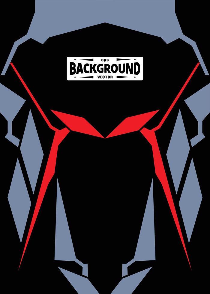 red black jersey gaming for sublimation background vector