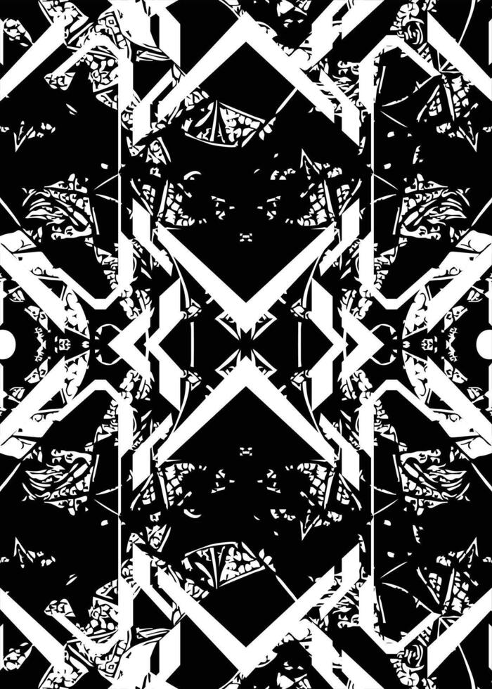 Black and white abstract background vector