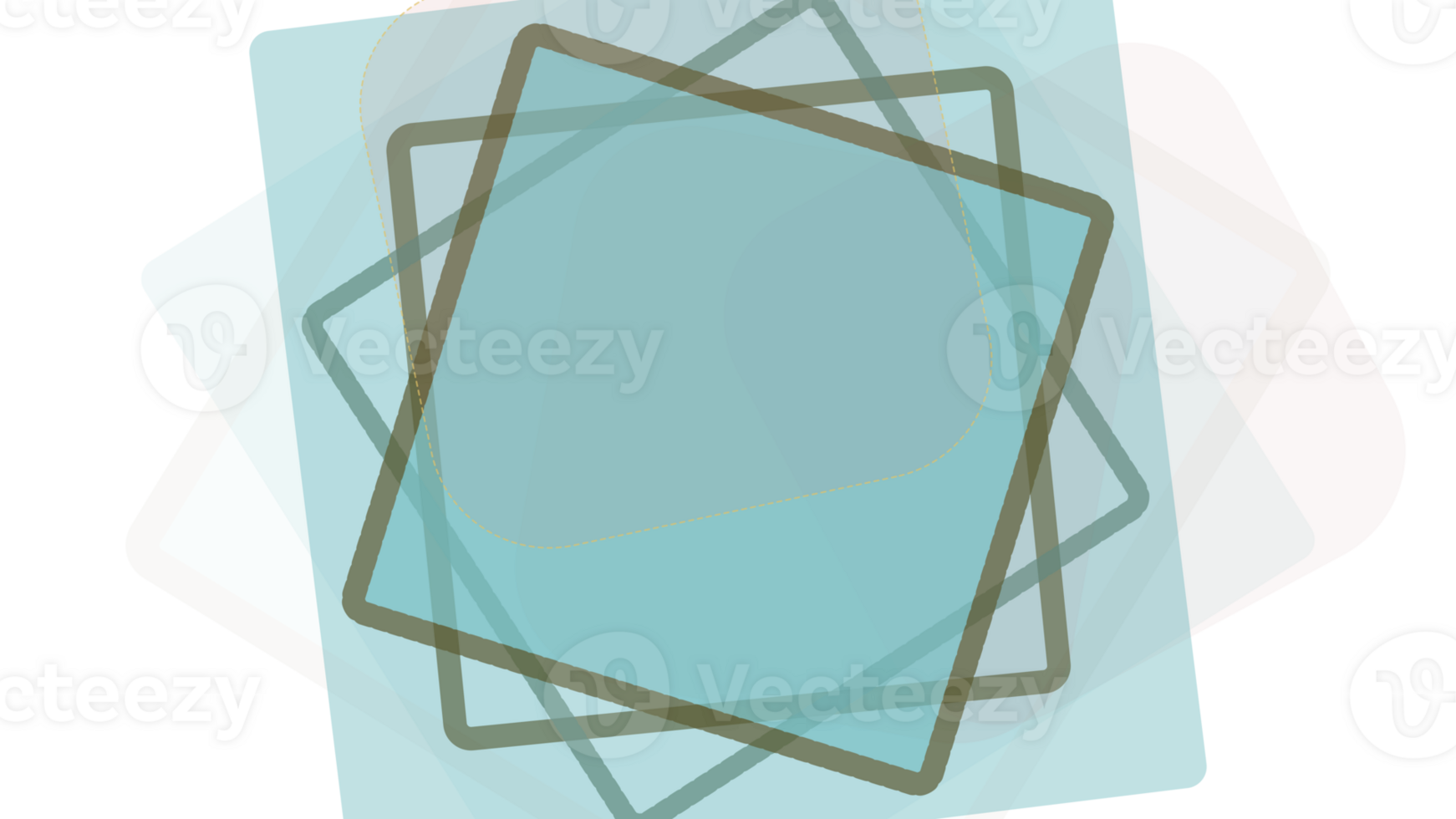 a square shaped object with a blue background png