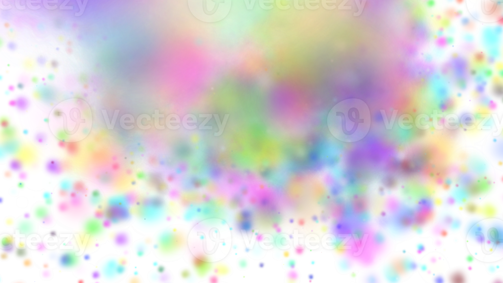 colorful powder on a transparent background png