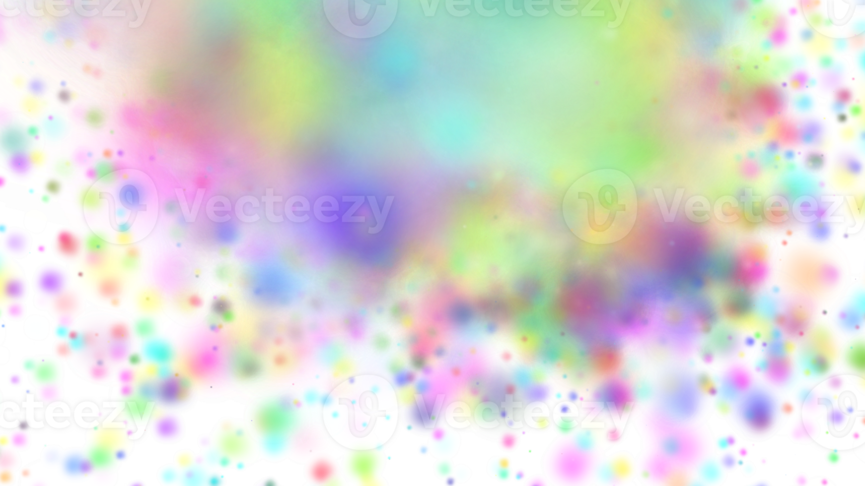 colorful powder on a transparent background png