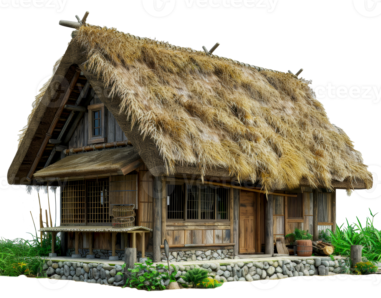 Japans huis illustratie png