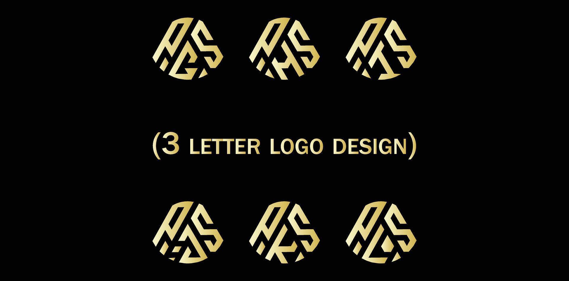 creativo 3 letra logo diseño psg,psh,psi,psj,psk,psl, vector