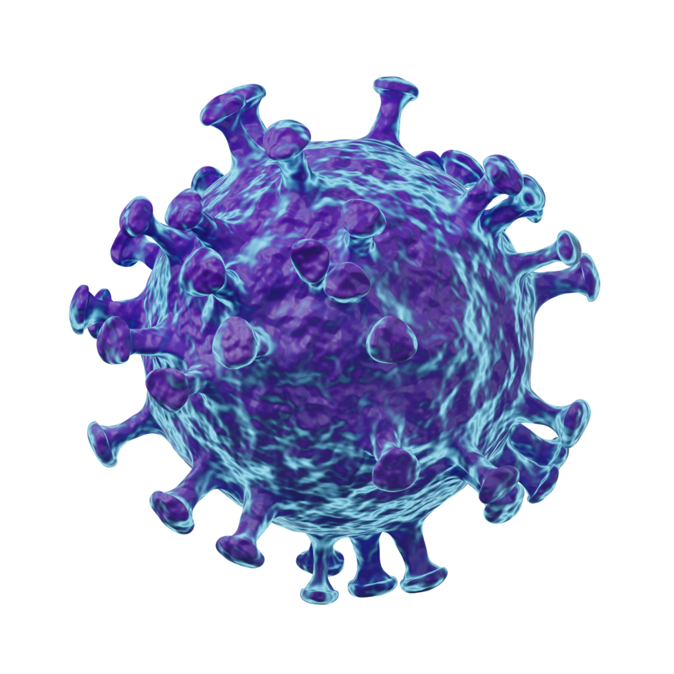 Virus with transparent background png